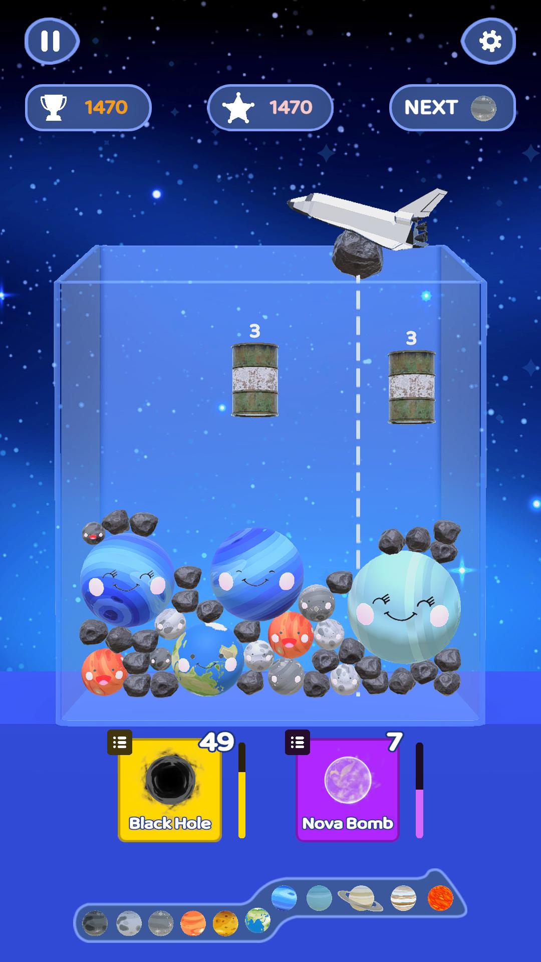 Countdown barrels