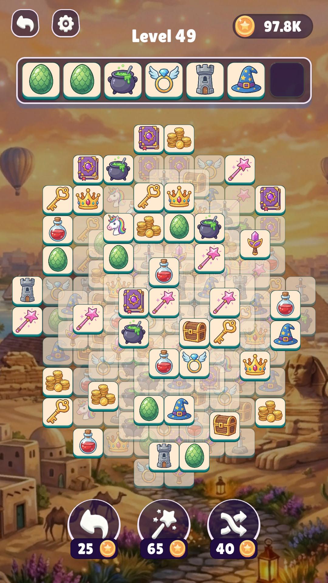Magic theme over Egypt