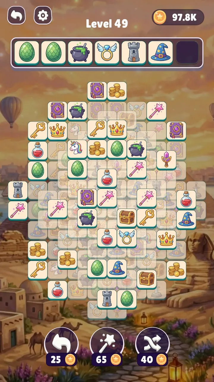 Magic theme over Egypt
